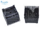 Spazzola di setola di nylon nera per l'imballaggio standard della macchina automatica della taglierina di Orox