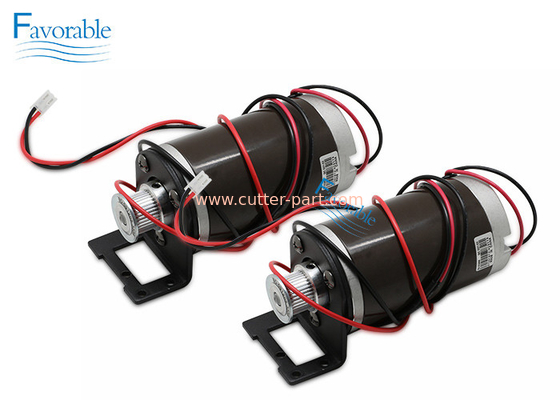Motore a corrente continua di 24 V grigio con puleggia per la macchina a getto d'inchiostro ad alta velocità NewPower