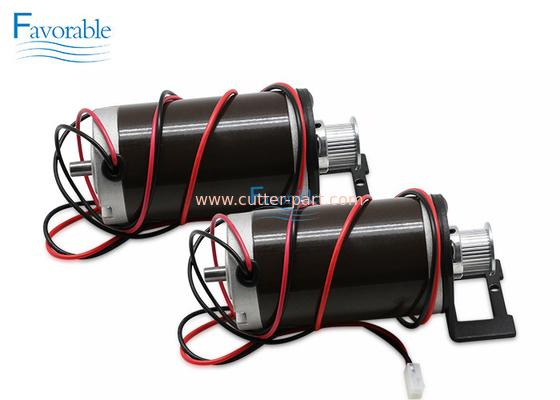 Motore a corrente continua di 24 V grigio con puleggia per la macchina a getto d'inchiostro ad alta velocità NewPower