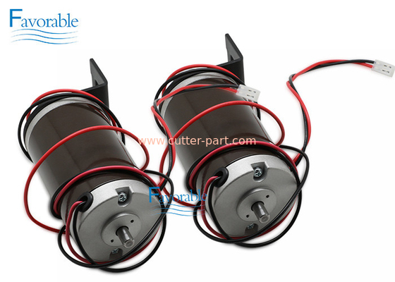 Motore a corrente continua di 24 V grigio con puleggia per la macchina a getto d'inchiostro ad alta velocità NewPower