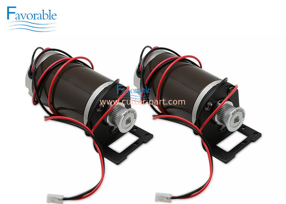 Motore a corrente continua di 24 V grigio con puleggia per la macchina a getto d'inchiostro ad alta velocità NewPower